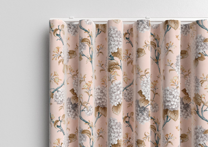 Bouquet Velvet, Soft Apricot - Made to Measure Curtain - Image 13